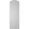 Ekena Millwork Arch Top Surface Mount PVC Gable Vent: Functional, w/ 2"W x 1-1/2"P Brickmould Frame, 12"W x 36"H GVPAR12X3602SF - alternate 4